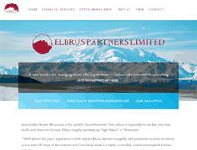 Tablet Screenshot of elbrus-partners.com
